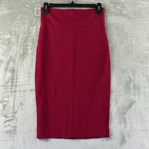 Silhouette Dresses & Skirts - Silhouette NYC Pencil Skirt Women's L Red High Waist.